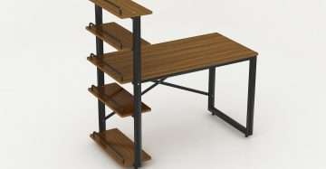 Computer Table With Shelf