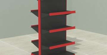 Double side Gondola Shelving