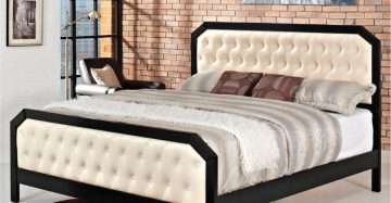 Best Tommy Queen Bed Frame in Black Smm Furniture
