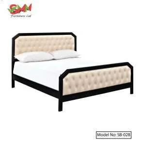 Best Tommy Queen Bed Frame in Black Smm Furniture Ltd