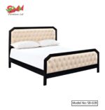 Best Tommy Queen Bed Frame in Black Smm Furniture Ltd