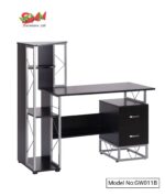 Computer Desk With Keyboard Tray,Storage Shelves For Home Office, Gaming Desk SMM Furniture Ltd