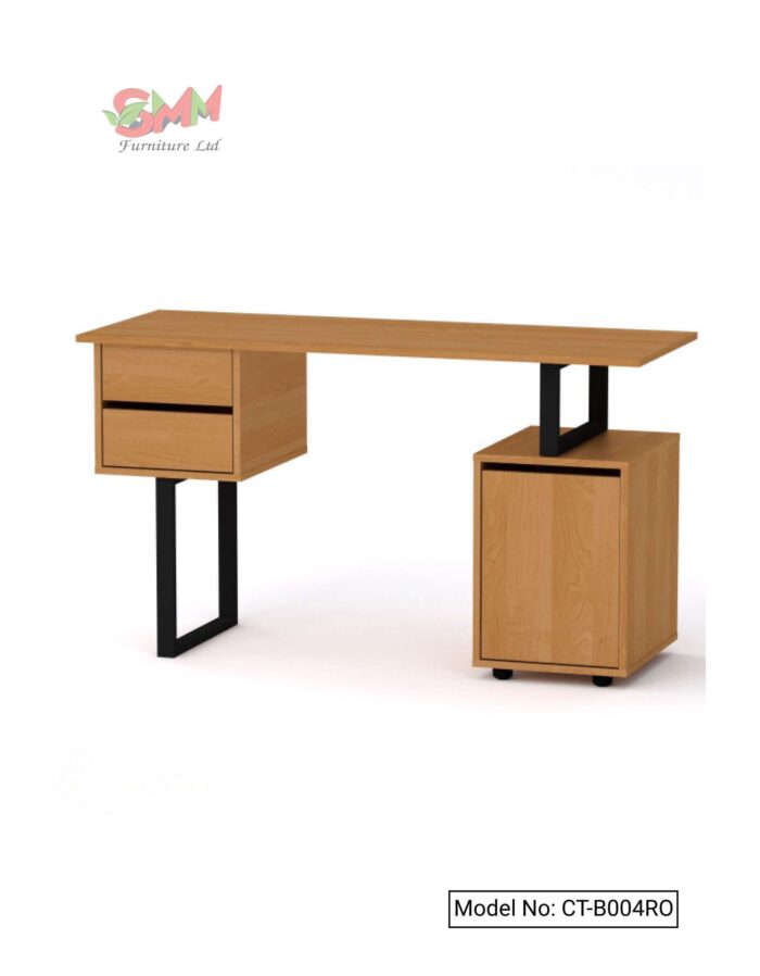 Desk with file Cabinets