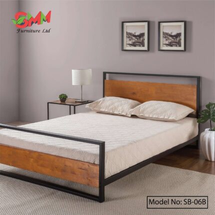 Double steel bed frames comfort and style combined