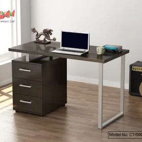 Home Computer Desk with cabinet in contemporary design