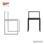 Iron Chair with Board SMM Furniture Ltd