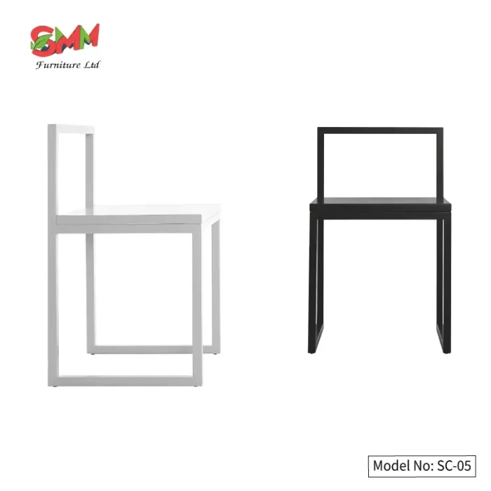 Iron Chair with Board SMM Furniture Ltd