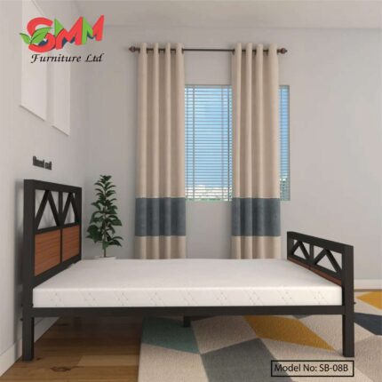 New Queen Steel Bed Price in Bangladesh SMM Furniture Ltd