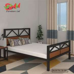 Queen Steel Bed Price in Bangladesh SMM Furniture Ltd