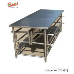 Stainless Steel Dining Table With chair || Smm Furniture