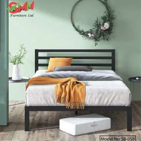 Use sturdy and fashionable steel beds to spruce up your bedroom.