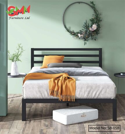 Use sturdy and fashionable steel beds to spruce up your bedroom.