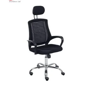 Black -Office Regal Chair Price In Bangaladseh