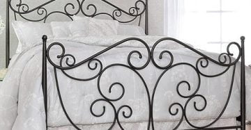 Double Iron Steel Metal Bed SB25B