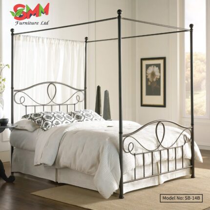 Double Steel Bed sb14b