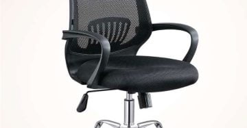 Ergonomic Design Swivel office chair with armrest Price Bangladesh