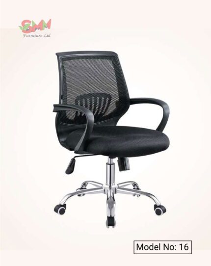 Ergonomic Design Swivel office chair with armrest Price Bangladesh