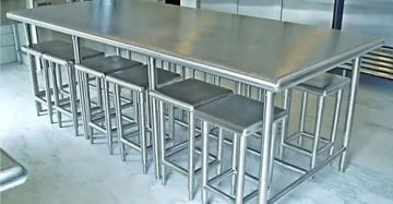 Stainless steel canteen Table Price In bangladesh