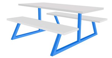 Hotel Office Canteen Banquet Dining Table Heavy Duty