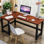 L Shape Stylish Minimalist Study Room Computer Desk