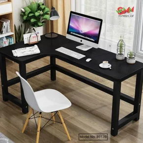 L Shape Stylish Minimalist Study Room Computer Desk Bd