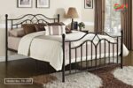 Modern Double Steel Bed for Living Room
