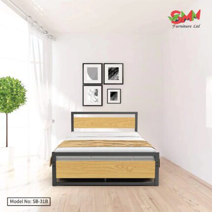 Modern Queen Size Metal Bed SB31B