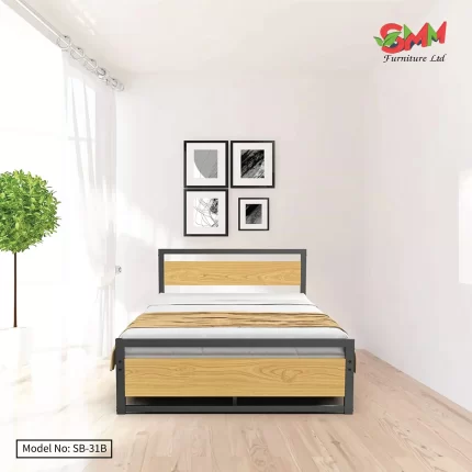 Modern Queen Size Metal Bed SB31B