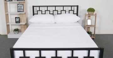 Modern Queen Steel Bed SB32B