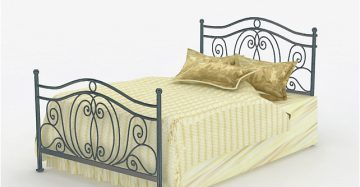 Modern Steel Bed SB18B