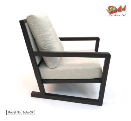 Modern Stylish Single Steel Sofa Sofa-09