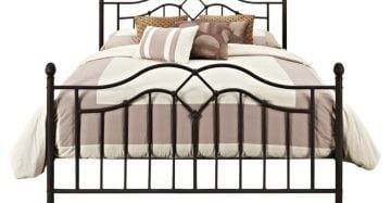 New Design Modern Double Steel Bed for Living Room