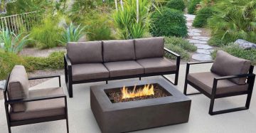 Modern Outdoor Steel Sofa | Sofa -04