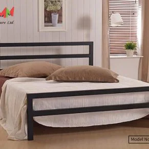 Simple Bedroom Double Steel Bed SB22B