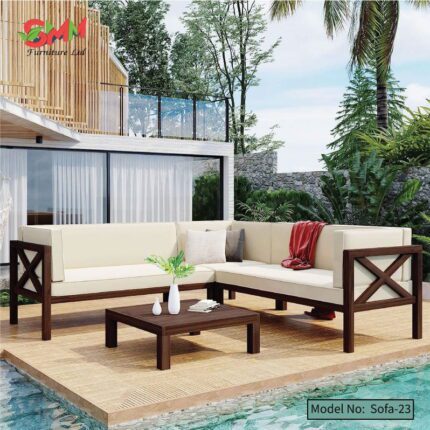 4 Seater Steel Sofa For living room