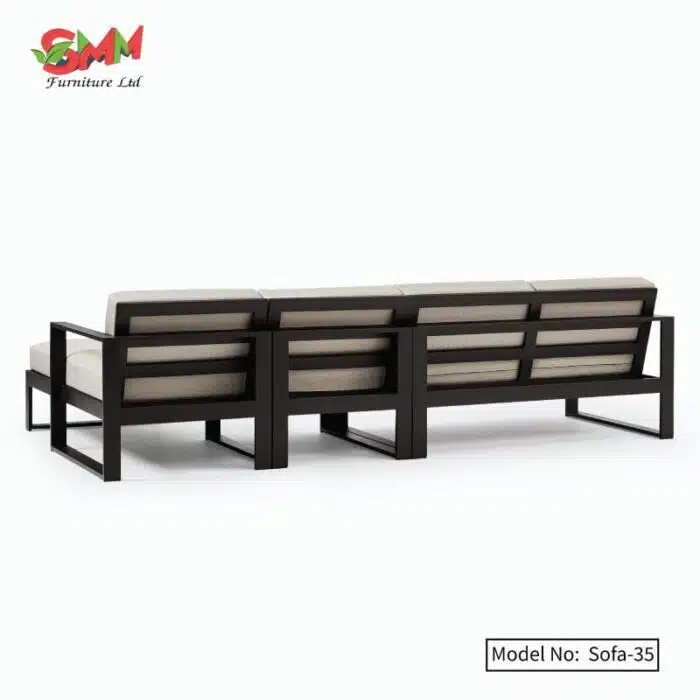 Iron Sofa Set with a Mild Steel Contemporary Design
