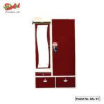 Almira with Dressing Table, Drawer, and Locker