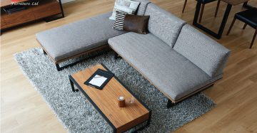 Minimalist Living Room Steel Sofa Sets