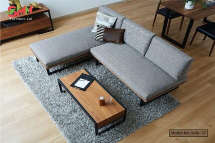 Minimalist Living Room Steel Sofa Sets