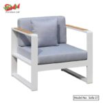 Modern Design Single Steel Sofa