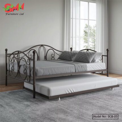 Modern Steel Sofa Cum Bed