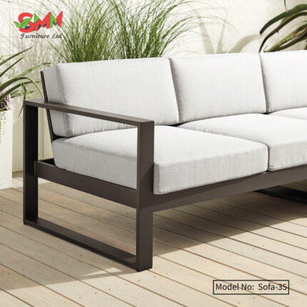 New Design Iron Sofa Set Made of Mild Steel
