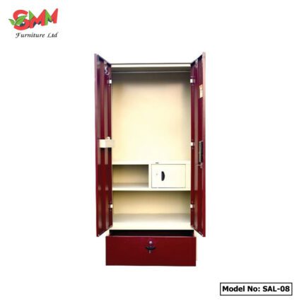 Simple Almira in the bedroom with a wardrobe and lock
