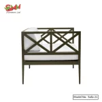 Stylish Outdoor Steel Sofa Set Sofa-21