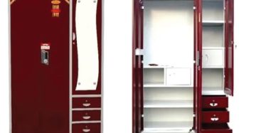 Three Almira with Drawers and Lockers