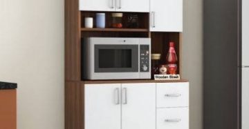 Modern & Versatile Kitchen Shelf Design Maximizes Storage