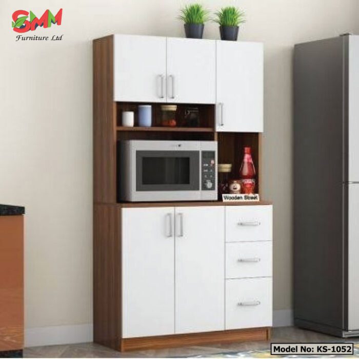 Modern & Versatile Kitchen Shelf Design Maximizes Storage