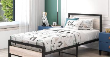 Steel Single Bed