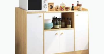 kitchen storage cabinet with drawer
