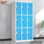 Discover Organization Bliss with our 9-Door Uniform Lockers